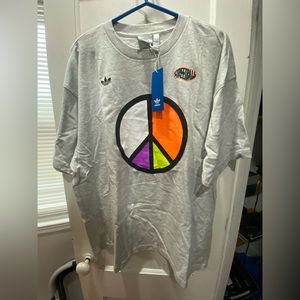 adidas Streetball Short Sleeve T-Shirt (Grey) XL GI7097